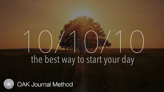 The 10/10/10 Morning Routine - The best way to set yourself up for success each day.