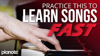 3 Things To Practice Right *NOW* To Learn Songs FAST (Beginner Piano Lesson)