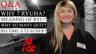 Budo Ryu Ninjutsu Q&A with Soke Anshu Christa Jacobson | Ninja Martial Arts Questions and Answers