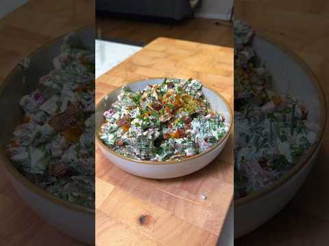 Smash and Toss Roasted Potato Salad Recipe