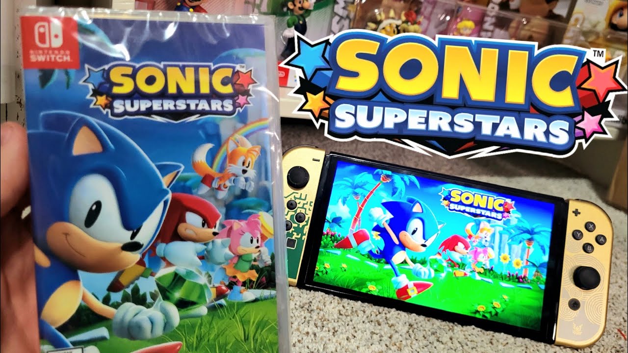 Sonic Superstars Unboxing And Gameplay Nintendo Switch - YouTube