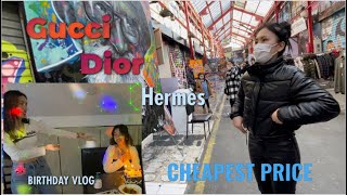 VISITING THE BEST FAKE MARKET | PICKPOCKET PLACE IN PARIS | BIRTHDAY VLOG | Tibetan vlogger