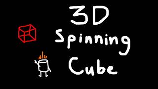 3D Spinning Cube | Python Mini-Project