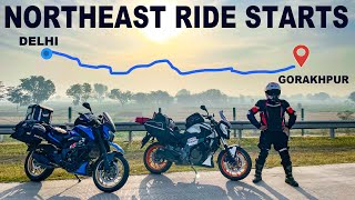 NORTHEAST RIDE STARTS Delhi To Gorakhpur Day 1