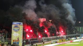 Oprawy: Widzew Łódź 4-1 Lechia Gdańsk (6.10.2013 r.)