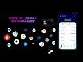 Math Wallet : Tutorial How to Create Math Wallet [Beginner MATH WALLET]