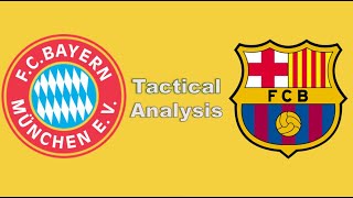 Bayern Munich Vs Barcelona | Tactical Analysis