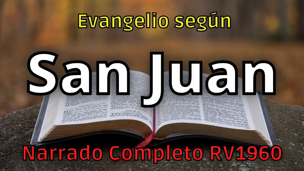 BIBLIA: Evangelio De JUAN Hablada COMPLETO (Audiolibro) - YouTube