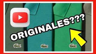 ✅Como saber si mi Playera polo LACOSTE ES ORIGINAL en cinco puntos importantes *