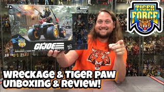 Wreckage & Tigerpaw GIJOE Classified Series Unboxing & Review!