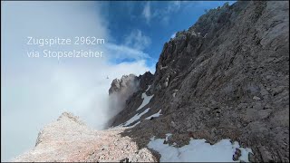 Zugspitze 2962m via Stopselzieher | MAI 2022 | Wetterstein