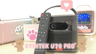 🌸Unboxing \u0026 Test Smart Projector 4K \u0026 3D by \