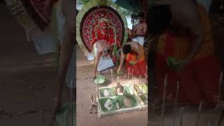 രക്തേശ്വരി Theyyam killing hen