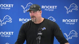 Lions Coach Campbell talks playoff bye, injury updates