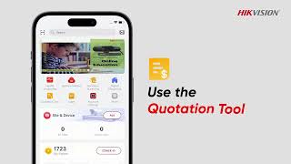 How to make price quotations on Hik-Partner Pro App?