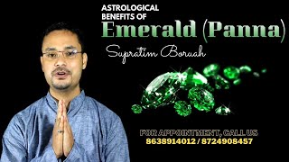 Astrological Benefits of Emerald ( Panna ) Gemstone