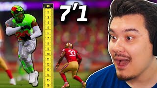 I Made the TALLEST TEAM in Madden!!