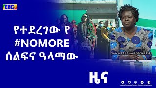 ዛሬ በአዲስ አበባ መስቀል አደባባይ የተደረገው የ#NoMore ሰልፍና ዓላማው|