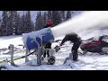 a basin snowmaking