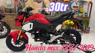 Phong motor:0927708888 HONDA MSX.125i/2019 XE ĐANG RÚT HỒ SƠ #xemaycugiare