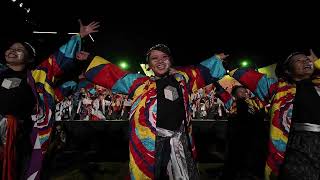 岡山うらじゃ連 蓮雫(第６回YOSAKOI 高松祭り/ファイナルステージ/広角)