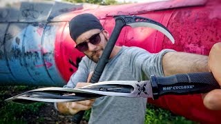 Zombie Apocalypse Weapons: Tactical Kama, M48 Cyclone, Ninja Star, Throwing Knives