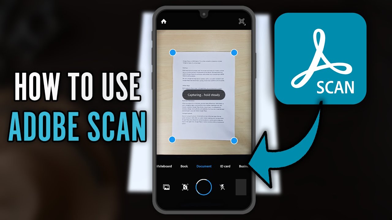 How To Use Adobe Scan App 2025 Using The Best Document Scanning App