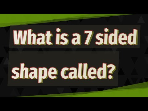 What is an 7 sided shape?