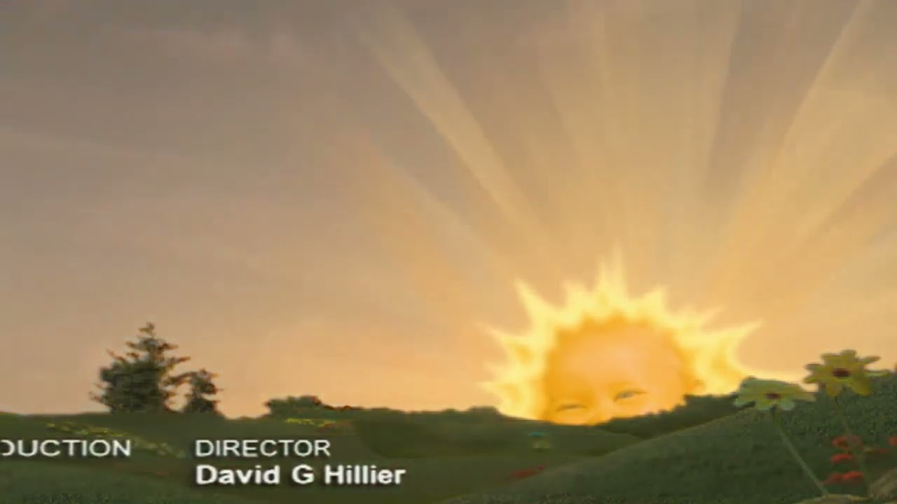 Teletubbies End Credits With Early Baby Sun Sounds - YouTube