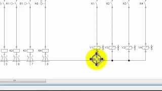 Diseño de diagramas electricos en Festo FLuid Sim secuencia A+B+A-B-