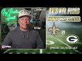 saints vs packers monday night football picks free nfl bets predictions and player props