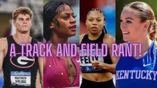Important Message to Sha'Carri Richardson And The Track and Field Community