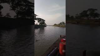 Boat at Mogra river, Netrokona