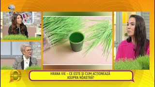 Follow us! -  Atena Negrescu, diferenta dintre hrana vie vs hrana cruda!