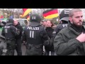 kundgebung und gegendemo vor dem swr in mainz