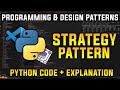 Strategy Pattern Explained Simply | Programming and Design Patterns in Python