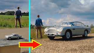 How to use a MODEL CAR to make your film (forced perspective trick!)