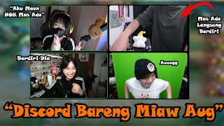 Sesi Discord Mas Ade Kaku Banget Ngobrol Sama Bang Regi Miaw Aug - Kitsune Bilang Maen HOK Ade Panik