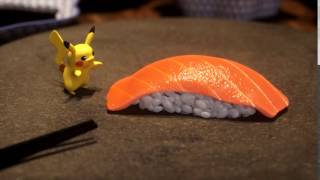 Pikachu and Sushi