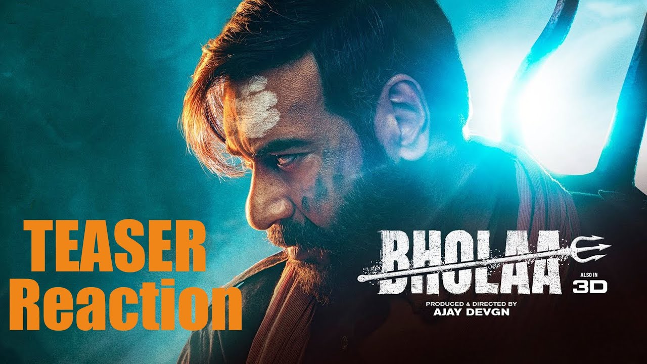 Bholaa Teaser 2 Reaction | Bholaa In 3D | Ajay Devgn | Tabu | 30th ...