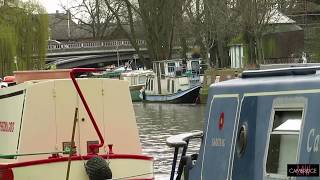 Riverside views - Cambridge England  03/04/18 (with background  music)