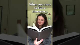 When you start to like a character... #shorts #booktube #booktok #tiktok #reading #books #writer