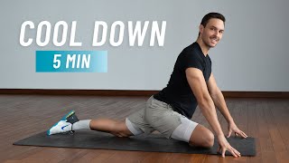 5 Min  Body Cool Down Stretches - Do After Every Workout