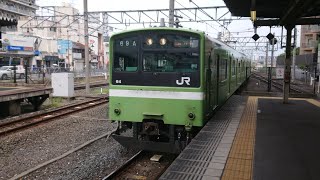 (346)【JR西】201系 ND601編成 到着