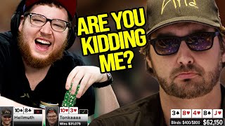Making Phil Hellmuth TILT is HIS Life-Long DREAM! "He's STEAMED UP"