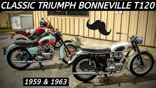 Fabulous 1959 Triumph Bonneville T120 - One Cool Cat - Wahoo!