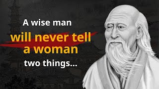 Best life changing quotes of Lao Tzu - Men learn too late in life
