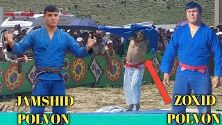 ZOXID POLVON JAMSHID POLVON TUQNASH KELDI BOYSUN BOHORI KATTA KURASH 9.5.2022