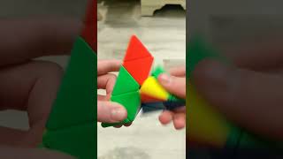 Pyraminx on the beat - Warrior by Imagine Dragons #cubing #rubikscube #shorts