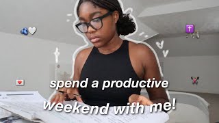 a productive weekend in my life *vlog* | Crystal Malkia